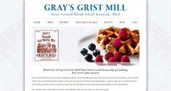 Desktop Screenshot of graysgristmill.com